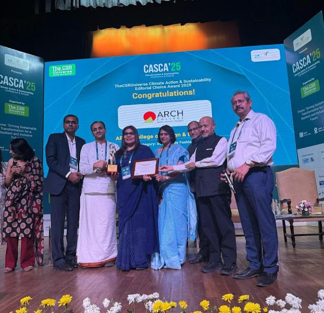 ARCH College of Design and Business Recognized for Sustainable Fashion at CASCA’25